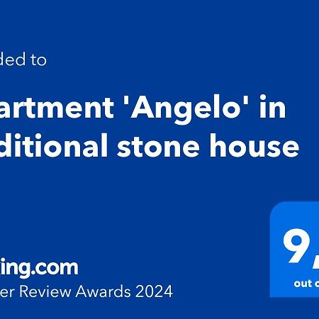 Slime Apartment 'Angelo' In Traditional Stone House מראה חיצוני תמונה